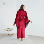 Vêtement de nuit Kimono Raffiné pour Femme