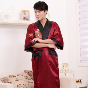 Peignoir Kimono Chinois pour Homme