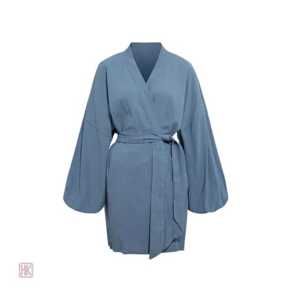 Peignoir kimono confortable, idéal pour la maison