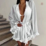 Kimono de nuit élégant pour femme