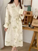 Peignoir Kimono de Nuit pour Femme