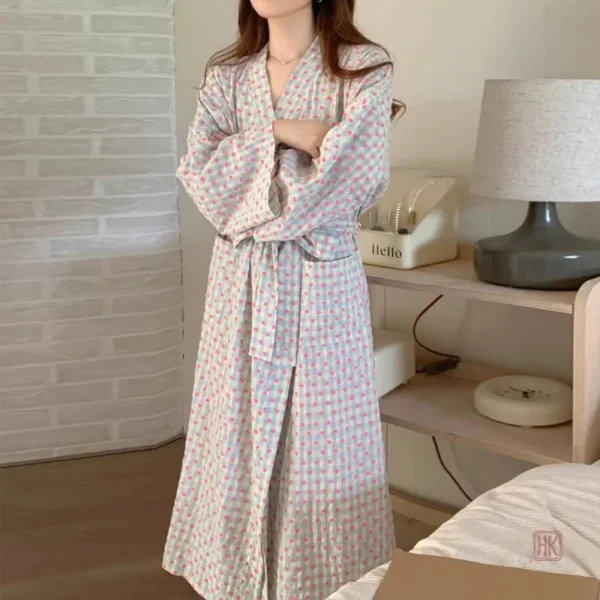 Peignoir Kimono Nuit Femme