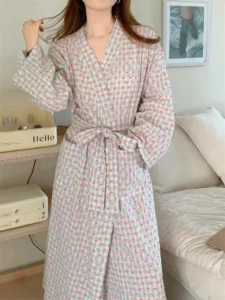 Peignoir Kimono Femme élégant et confortable