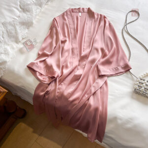 Peignoir Kimono Femme en Soie