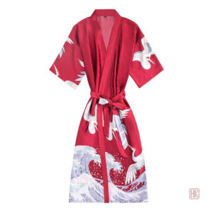 Kimono femme long, idéal pour la maison