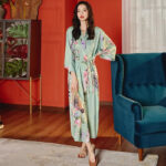 Peignoir Kimono Floral pour femme, élégant et stylé