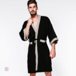 Peignoir Kimono Homme Léger en Coton