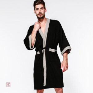 Peignoir Kimono Homme Léger en Coton