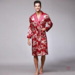 Peignoir Kimono Japonais Homme en tissu léger et confortable
