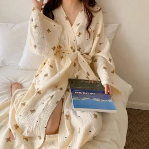 Kimono léger pour femme, confort et élégance