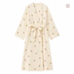 Peignoir femme style kimono, idéal pour se détendre