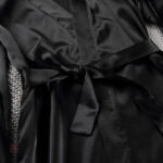Peignoir Kimono Noir chic et intemporel