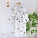 Kimono confortable en bambou pour la détente