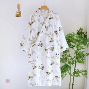 Kimono confortable en bambou pour la détente