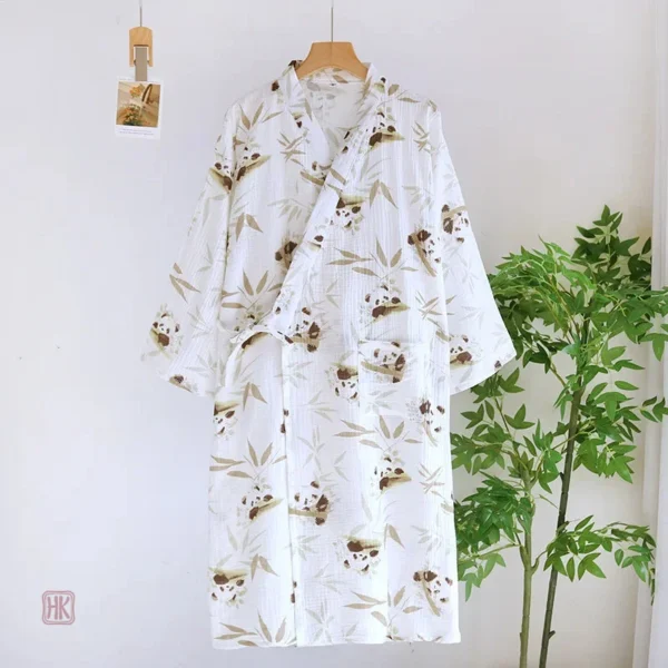Kimono confortable en bambou pour la détente