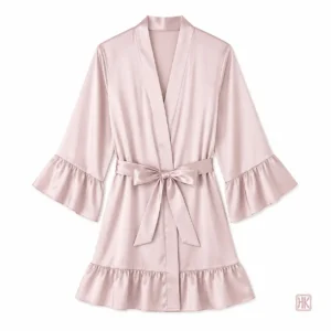 Style kimono féminin avec motifs estivaux raffinés