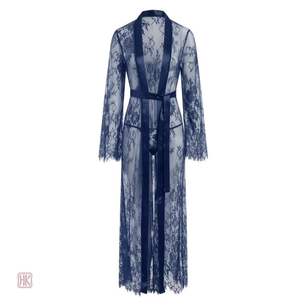 Peignoir femme style kimono raffiné