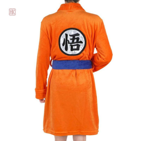 Peignoir homme inspiré par Sangoku, confort et élégance