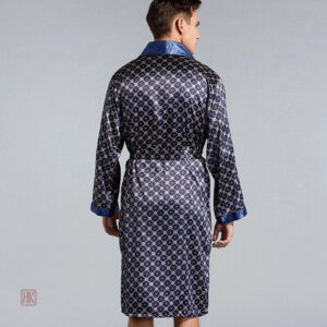 Peignoir Satin Luxe pour Homme
