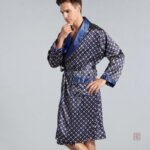 Peignoir Satin Homme Confortable
