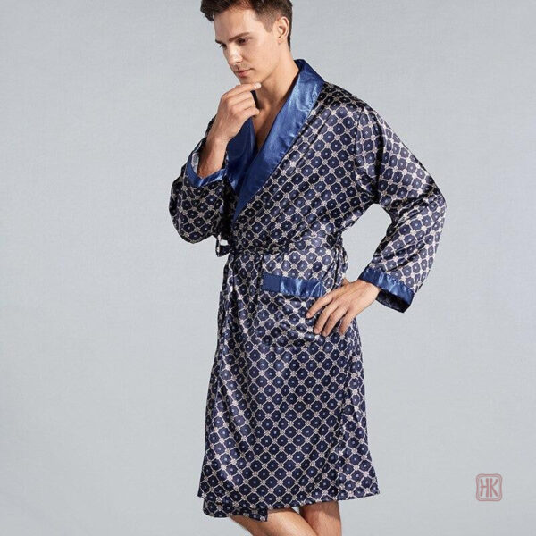 Peignoir Satin Homme Confortable