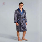 Peignoir Satin Homme Chic et Sophistiqué