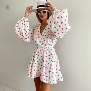 Petite Robe Kimono en Coton
