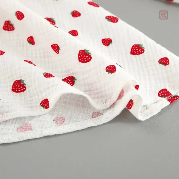 Robe en coton avec ceinture assortie