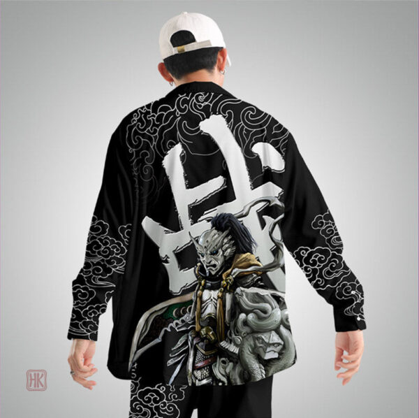 Veste kimono homme, coupe décontractée et fluide