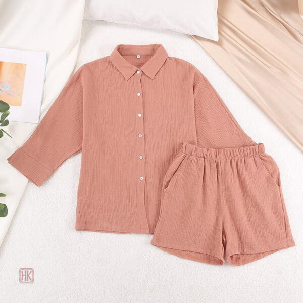 Pyjama kimono femme en coton, confortable et tendance