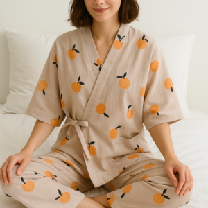 Pyjama Kimono Femme en style japonais