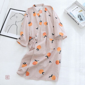 Pyjama léger inspiré de la mode japonaise