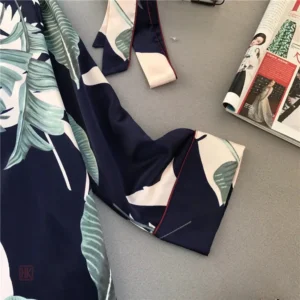 Style moderne avec motifs floraux