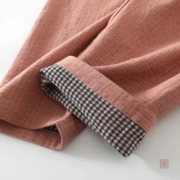 Pyjama Kimono Chic en Rose pour Femmes