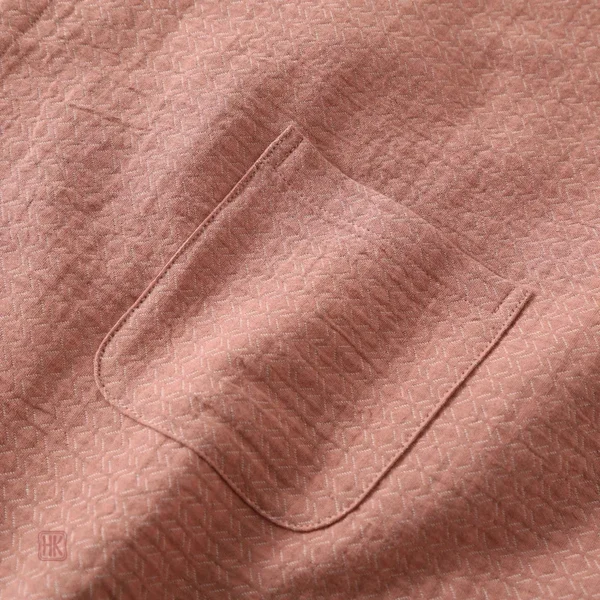 Pyjama Kimono en Teinte Rose, Parfait pour l'Hiver