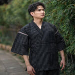 Pyjama Kimono Court pour Homme