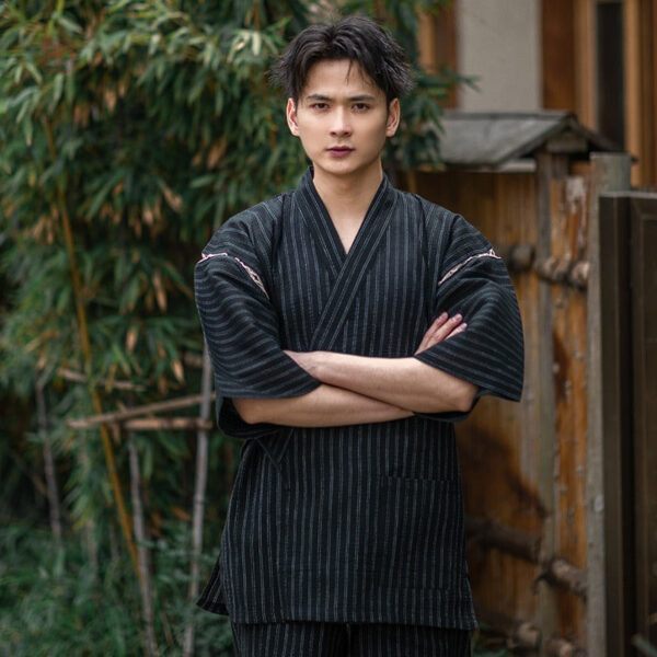 Pyjama homme style kimono, confort optimal