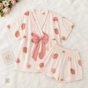 Pyjama femme en tissu léger et respirant