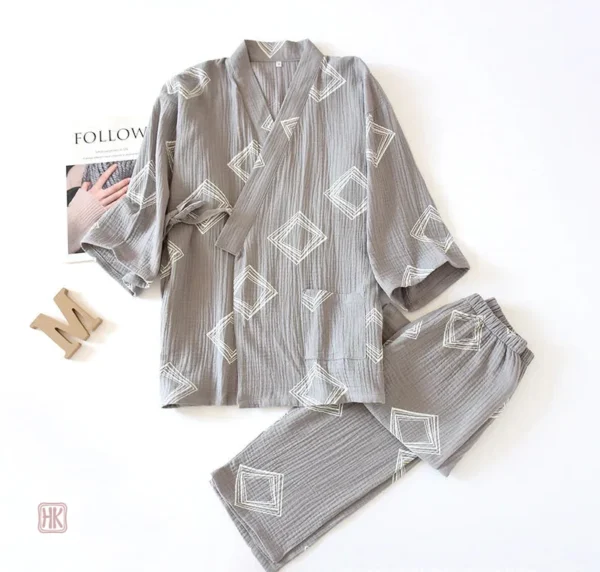 Tenue de nuit chic en coton