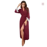 Vêtement de nuit élégant pour femmes en style kimono