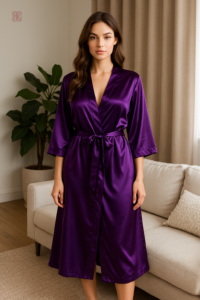 Kimono en soie pour femme, confort et élégance