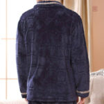 Kimono homme doux, idéal pour les nuits d'hiver