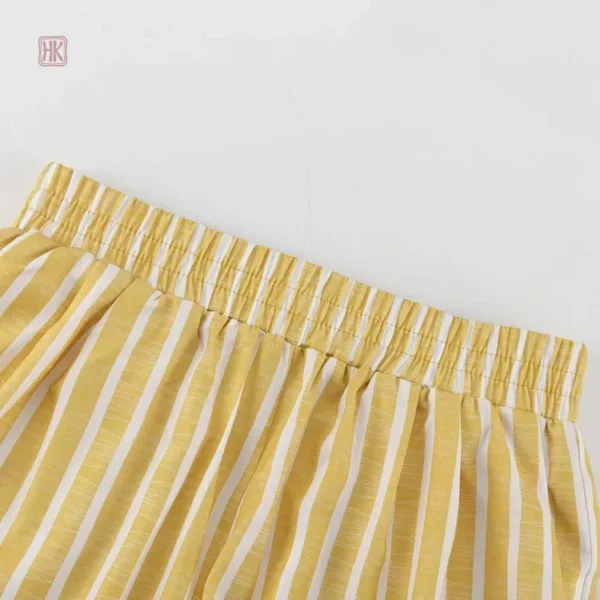 Pyjama léger à manches longues, douceur et élégance