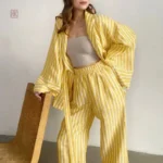 Kimono léger pour femme, style pyjama élégant