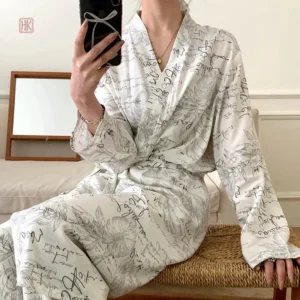 Pyjama Kimono Long Femme Stylé