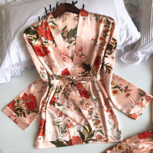 Ensemble de nuit Kimono avec pantalon et top