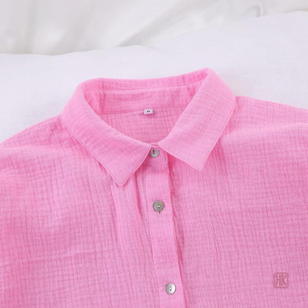 Pyjama rose chic pour des nuits apaisantes