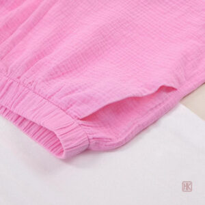 Kimono pyjama pour femme, teinte rose