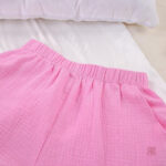 Vêtement de nuit femme, pyjama rose