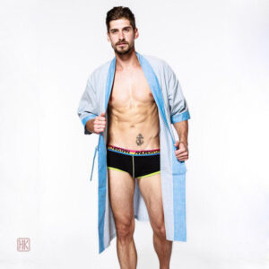 Robe de chambre en coton pour homme